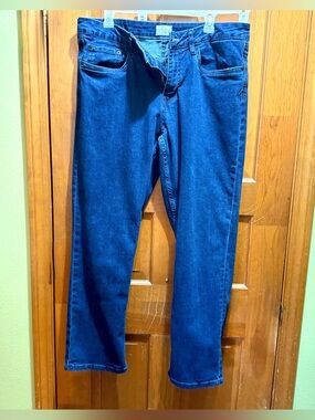 Weatherproof Men's Straight-Leg Jeans in Deep Blue